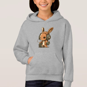 Melodic Bunny: Eine musikalische Reise Hoodie