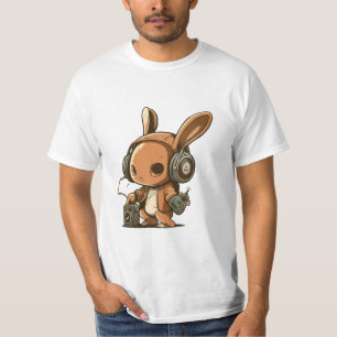 Melodic Bunny: Eine musikalische Reise T-Shirt