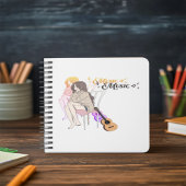 Melodic Daydream" Aesthetic Notebook: Anime Girl w Notizblock