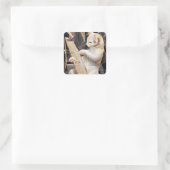 Melodic Feline – Surreal Cat Sticker (Tasche)