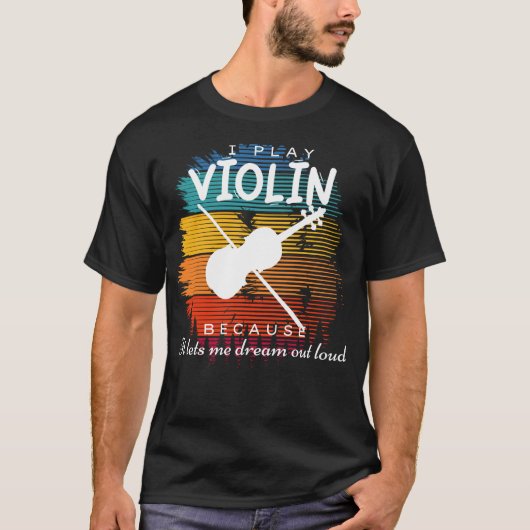 Melodic Reveries: Violins Dreamer Sonata T-Shirt (Vorderseite)