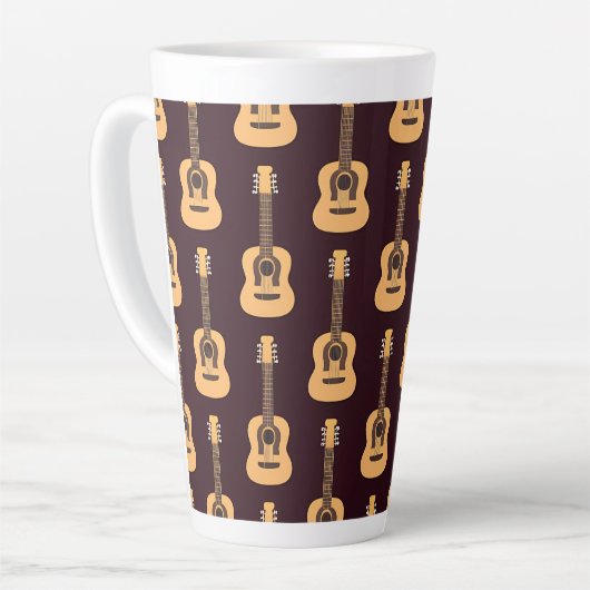 Melodic Strings: Kleines Gitarrenmuster Milchtasse (Linke Ecke)