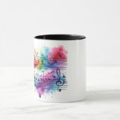 Melodic Vibes Tasse Design (Zentrum)
