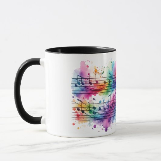 Melodic Vibes Tasse Design (Links)
