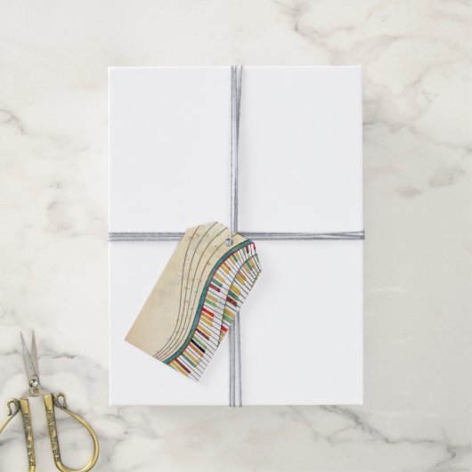 Melodic Waves Geschenkanhänger (Mit Garn)