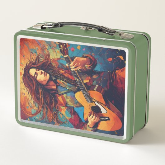 Melodic Whirlwind Metall Brotdose (Rückseite)