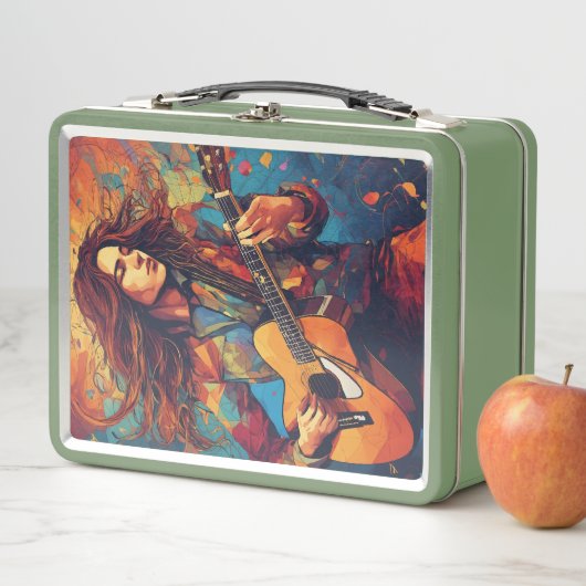 Melodic Whirlwind Metall Brotdose (Beispiel)