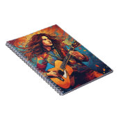 Melodic Whirlwind Notizblock (Rechte Seite)