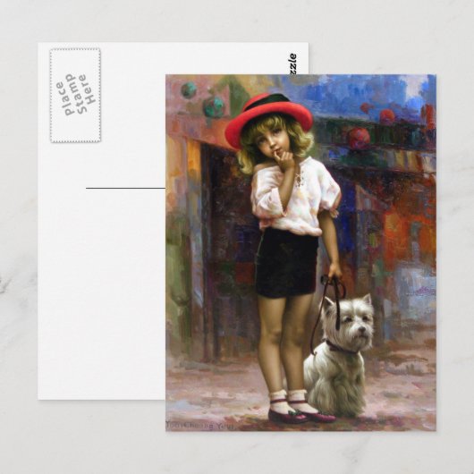 Melodie der Farben 1 (Walk) Postkarte (Vorne/Hinten)