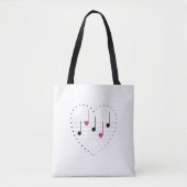 Melodie der Liebe (Fusion) Tasche (Vorderseite)