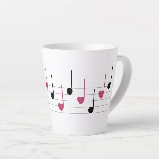 Melodie der Liebe (Linear) Milchtasse (Rechte Ecke)
