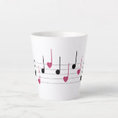 Melodie der Liebe (Linear) Milchtasse (Vorderseite)