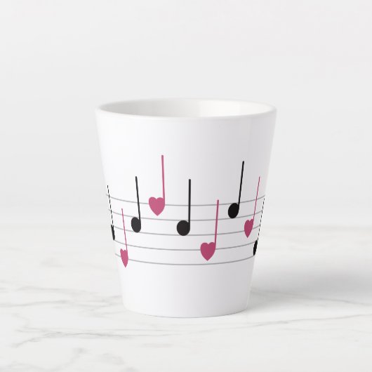 Melodie der Liebe (Linear) Milchtasse (Vorderseite)