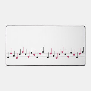 Melodie der Liebe (Linear) Schreibtischunterlage