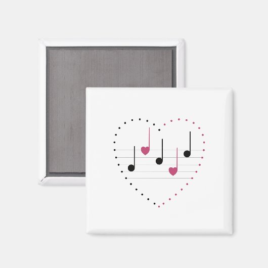 Melodie der Liebe Magnet (Vorderseite/Rückseite)