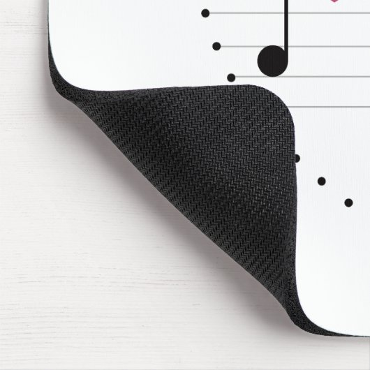 Melodie der Liebe Mousepad (Ecke)