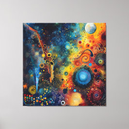 Melodie der Spheres Leinwanddruck