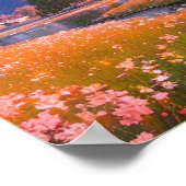 Melodie des Durchflusses Poster (Ecke)