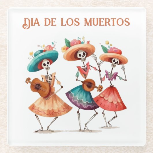 Melodie des Tanztodes, Brauch Glasuntersetzer (Vorderseite)