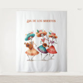 Melodie des Tanztodes, Brauch Wandteppich (Vorderseite)