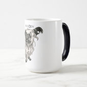 Melodie die Metamorph Maskottchen-Tasse Verwandlungstasse (VorderseiteRechts)
