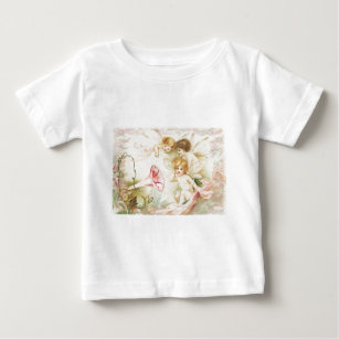 Melodie - Engel, Blumen, Musik Baby T-shirt