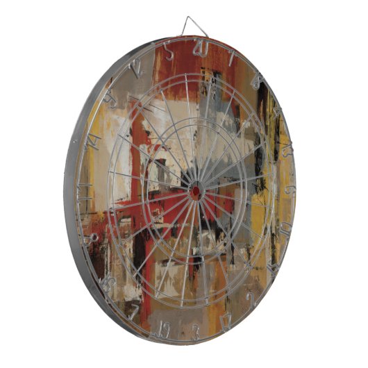 Melodie für Gitarre und Saxophon Dartscheibe (Vorderseite Links)