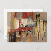 Melodie für Gitarre und Saxophon Postkarte (Vorne/Hinten)