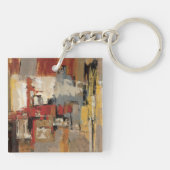 Melodie für Gitarre und Saxophon Schlüsselanhänger (Rückseite)