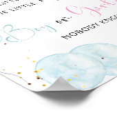 Melodie für Junge oder Mädchen Poster (Ecke)