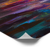 Melodie im Licht - Ausdrucksvolle Violine heute Poster (Ecke)