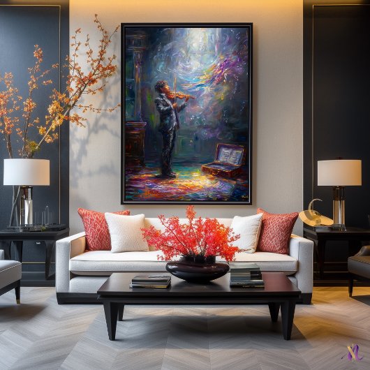 Melodie im Licht - Ausdrucksvolle Violine heute Poster