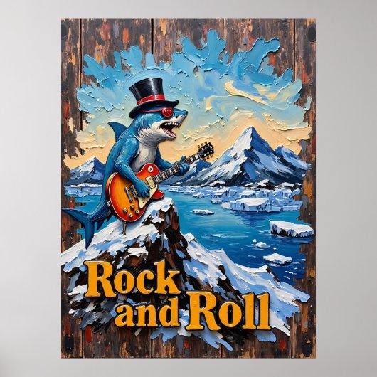 Melodie in der arktischen Kälte Poster (Vorne)