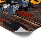 Melodie in der arktischen Kälte Poster (Ecke)