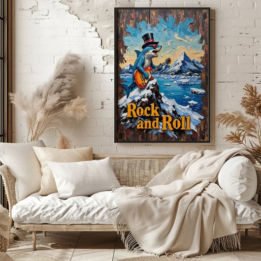 Melodie in der arktischen Kälte Poster