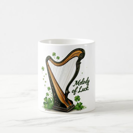 Melodie von Luck Harp Kaffeetasse (Mittel)