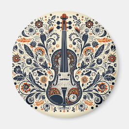 Melodiemagnete für den Nationalen Geigertag mit Fo Magnet