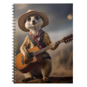 Melodien der Savanna A Meerkat Guitar Serenade, Notizblock