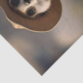 Melodien der Savanna A Meerkat Guitar Serenade, Seidenpapier (Detail)