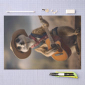 Melodien der Savanna A Meerkat Guitar Serenade, Seidenpapier (Handwerk)