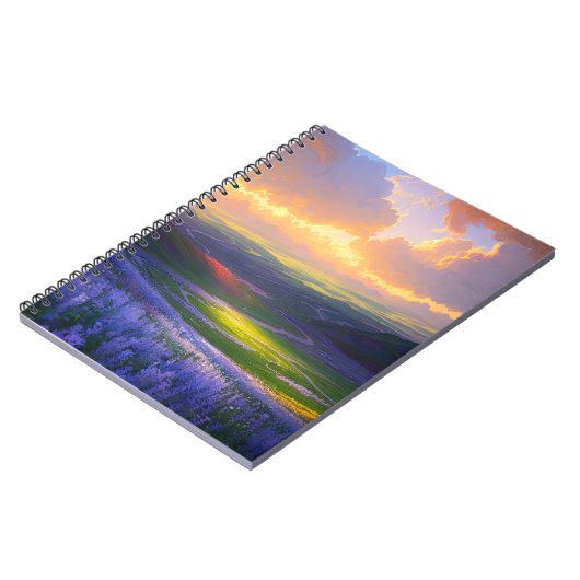 Melodien eines blühenden Tals Notizblock (Linke Seite)