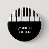 Melodien-Sammlung Button (Vorderseite)