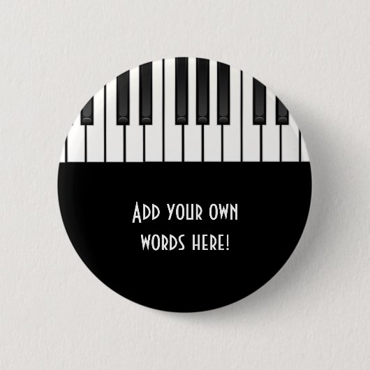 Melodien-Sammlung Button (Vorderseite)