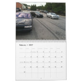 Melodien-Zeitverhalten-Gewohnheitskalender! Kalender (Feb 2027)