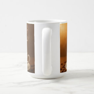 "Melodies in Steam: Musical Coffee Cup Art Mug" Kaffeetasse