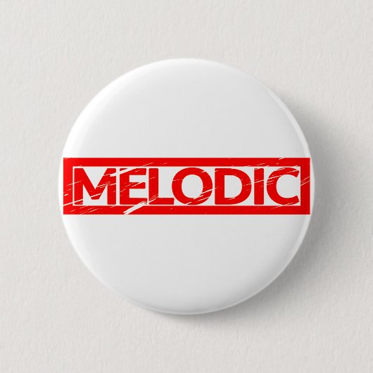 Melodische Briefmarke Button (Vorderseite)
