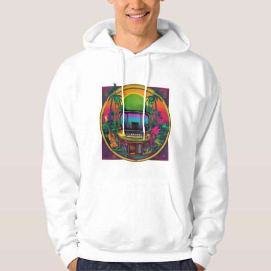 Melodische Harmonie: Ein Must-Have-Design Hoodie (Vorderseite)