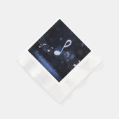 Melodische Wellen Serviette (Ecke)