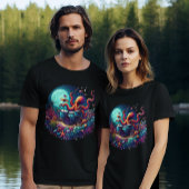 Melodischer Oktopus: Drumming in den Tiefen T-Shirt