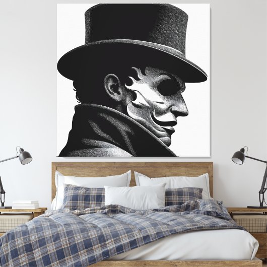 Melodrama Leinwanddruck (Insitu (Schlafzimmer))